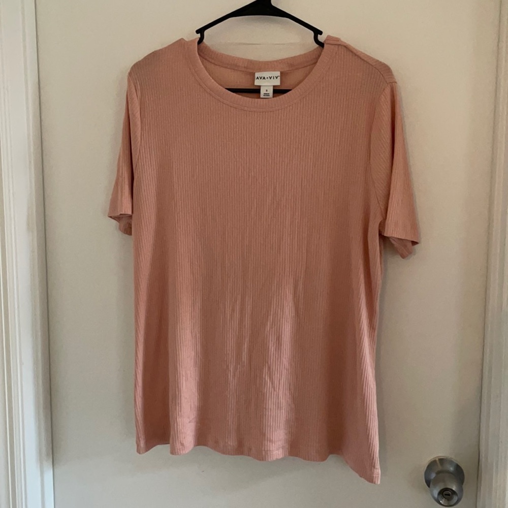 Light pink plus size shirt from Target